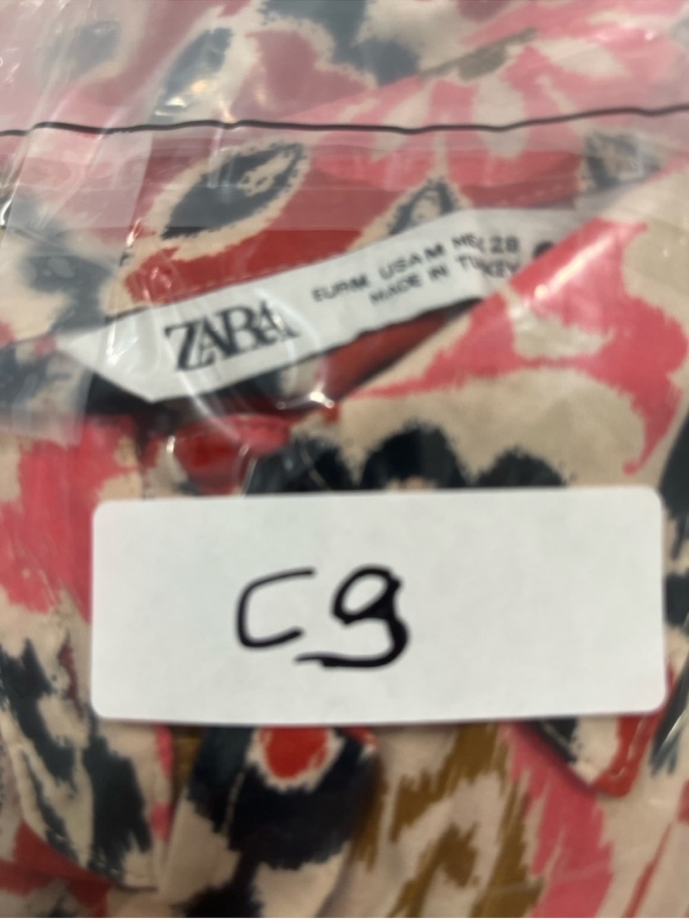 Zara Alessi Floral Midi Shirt Dress Women M Boho Cottagecore Vacation - Picture 6 of 10